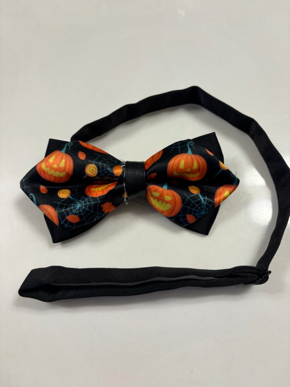 Halloween Pumpkin Bow Tie
